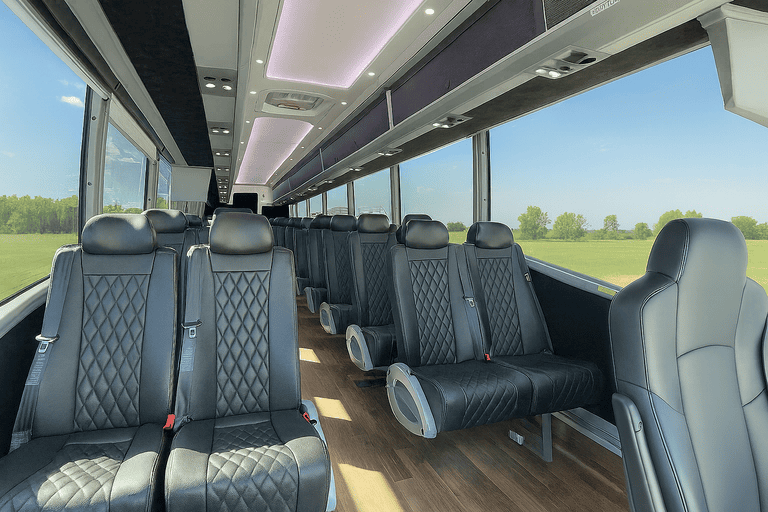 coach bus in Greensboro