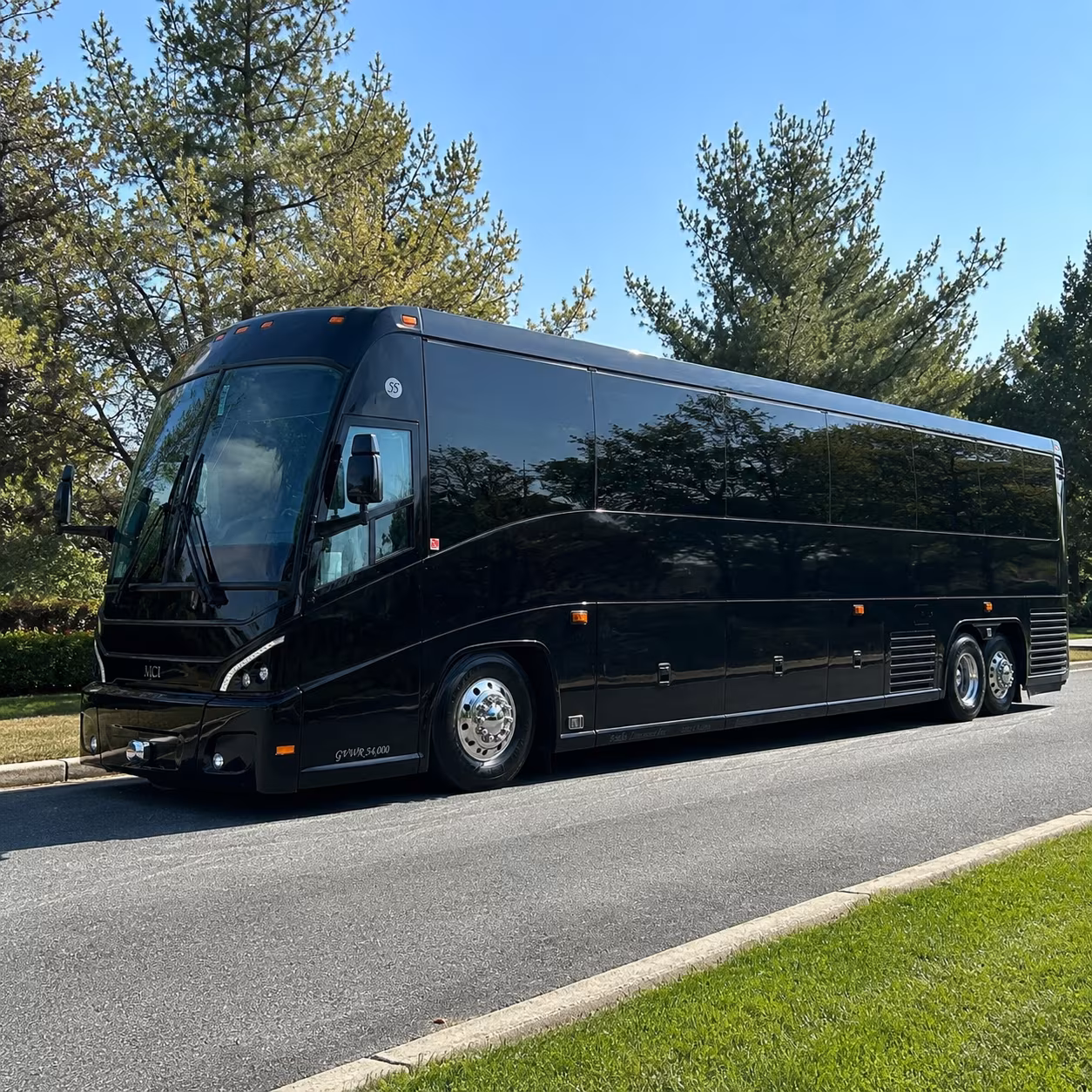 charter bus shuttle service at piedmont triad international airport gso