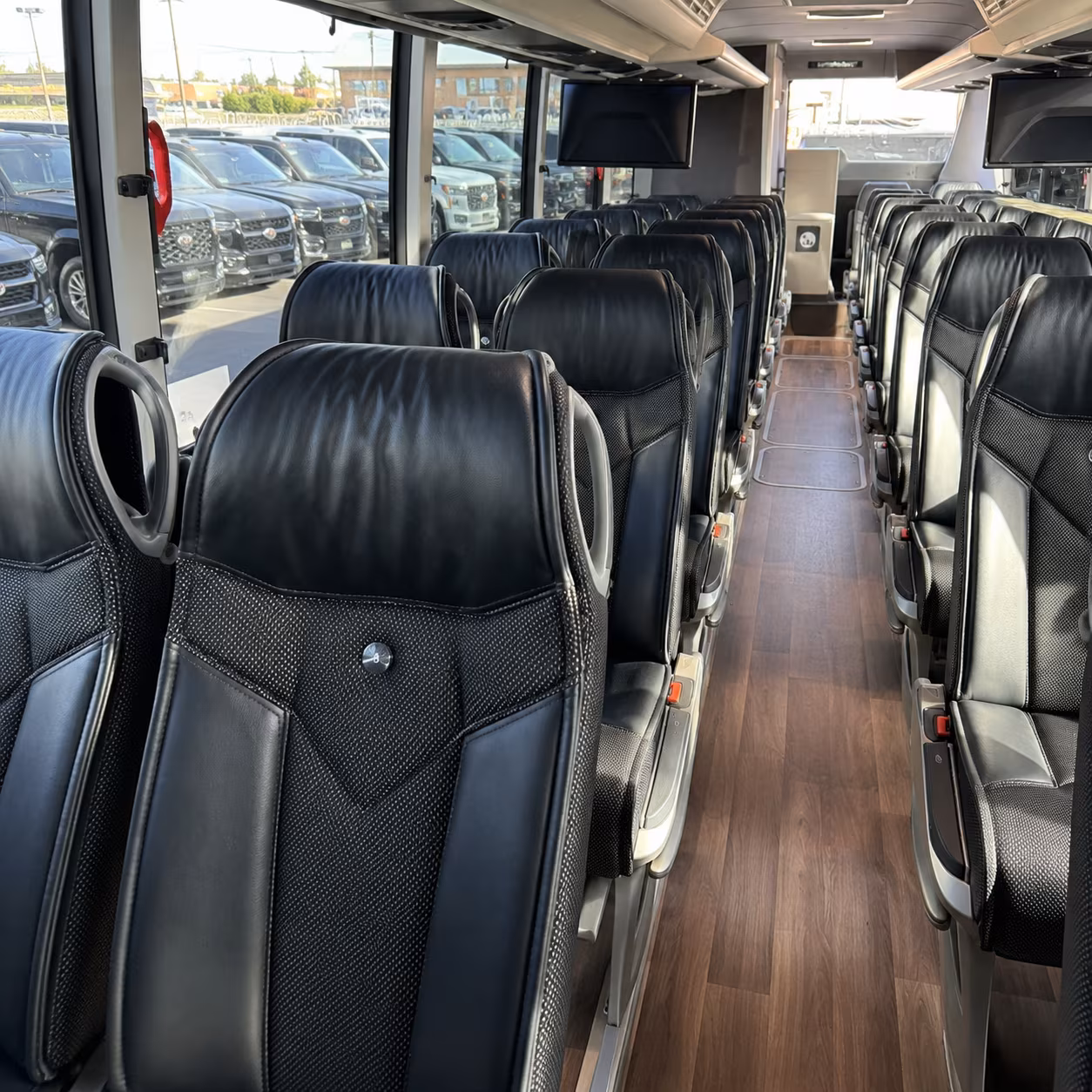 charter buses for greensboro wedding weekends at countryside venues