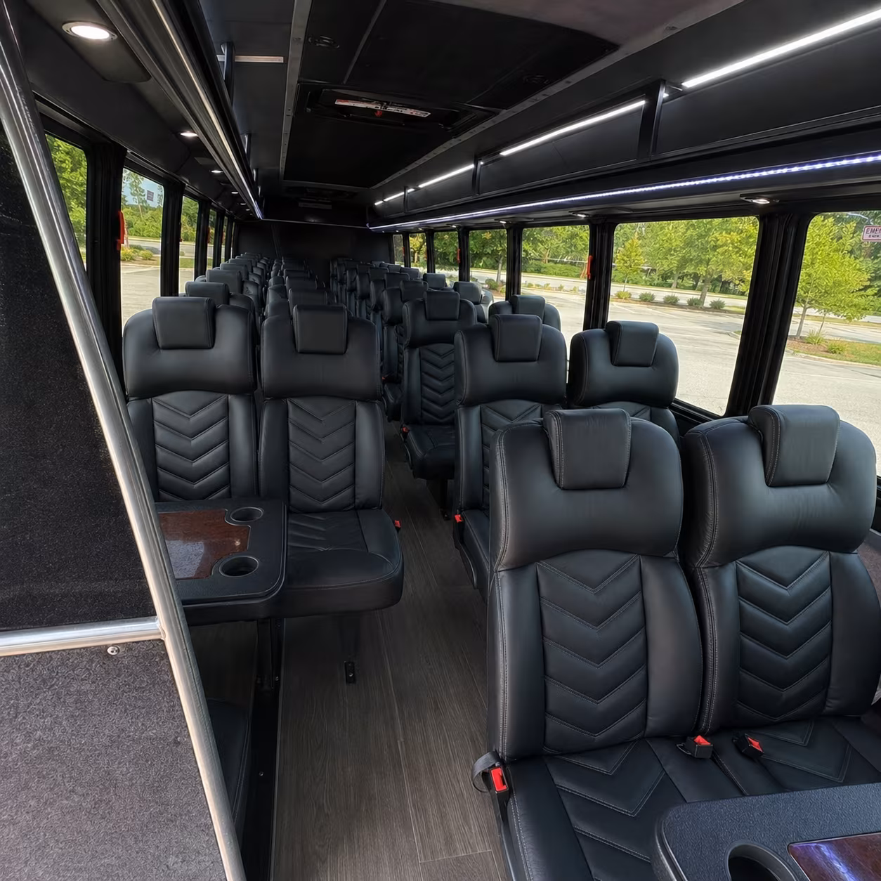 corporate wine tour and group outing buses around the triad