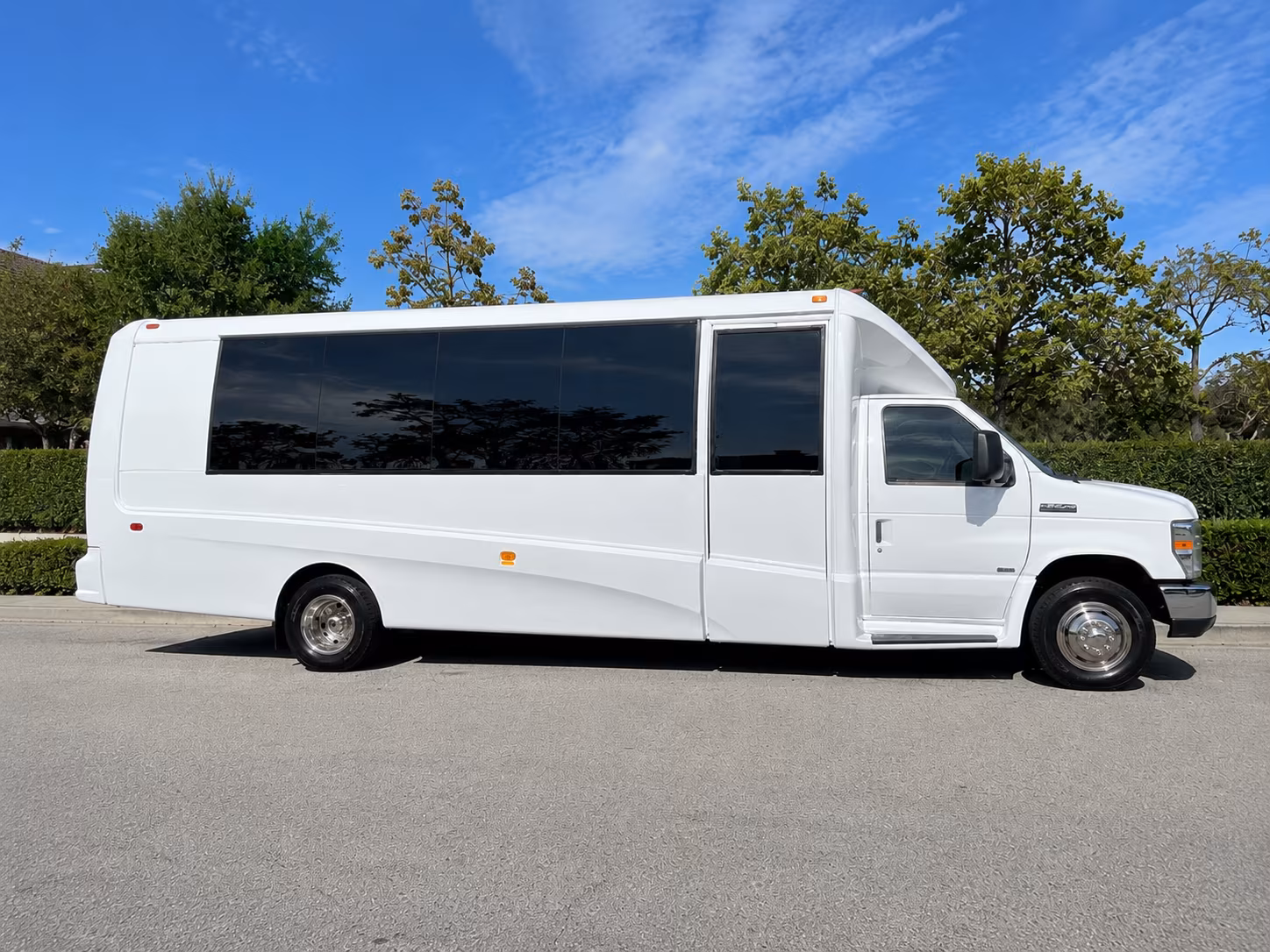 employee shuttle buses for greensboro s corporate campuses and business parks
