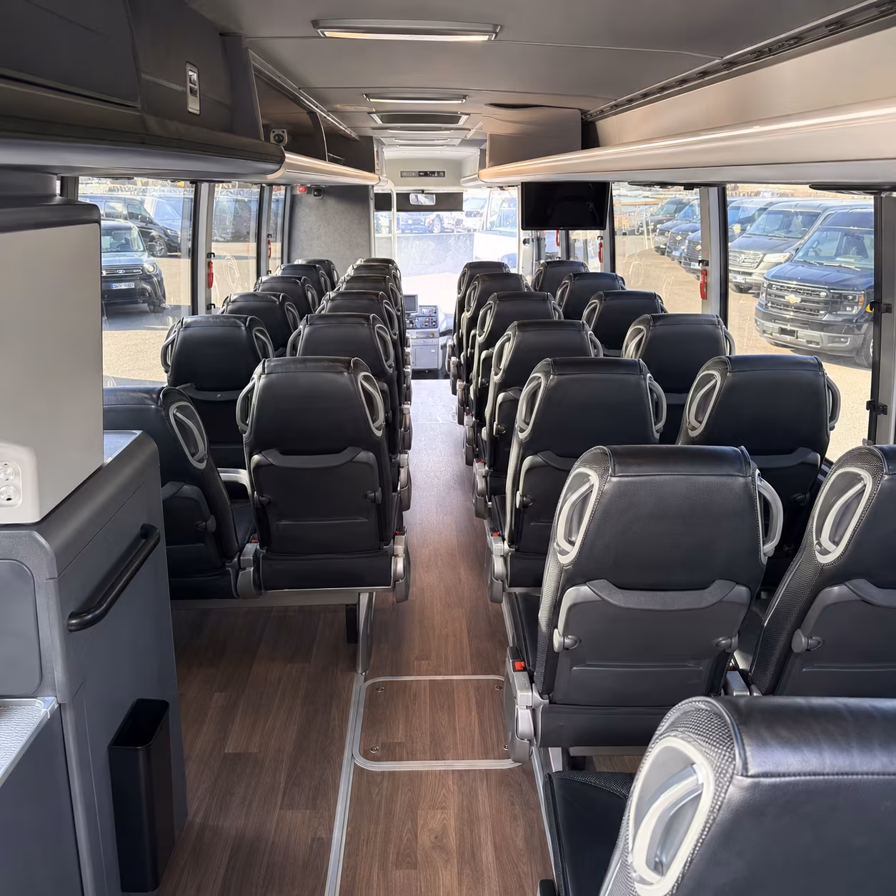 greensboro bus rental service area