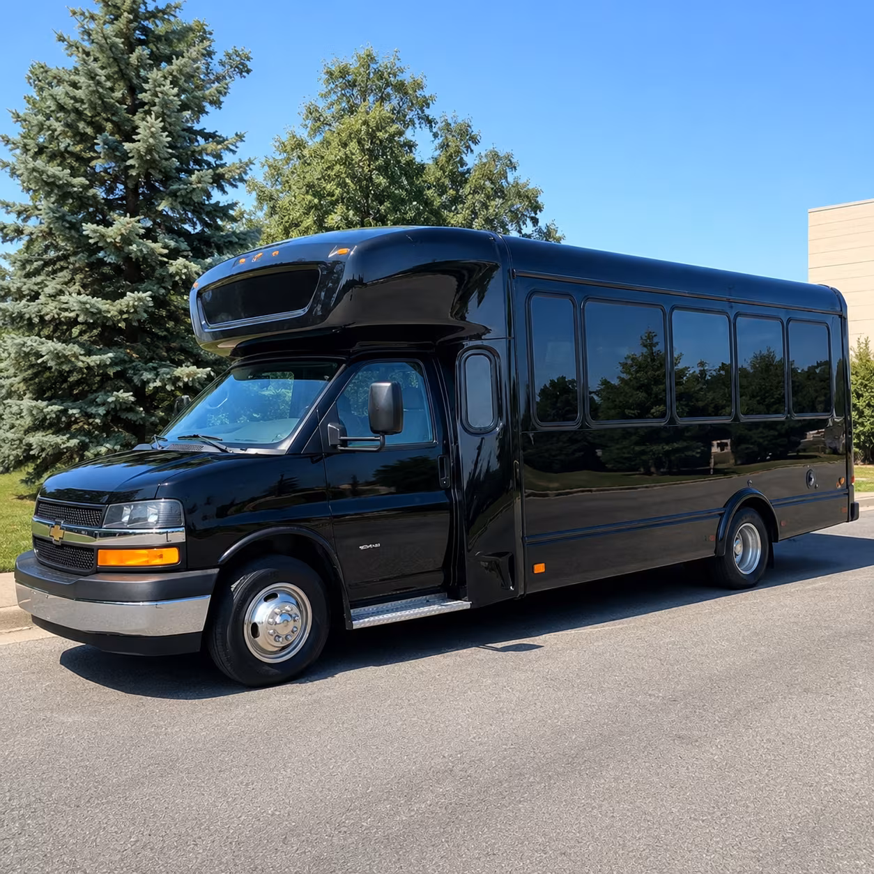 greensboro party bus booking step 1