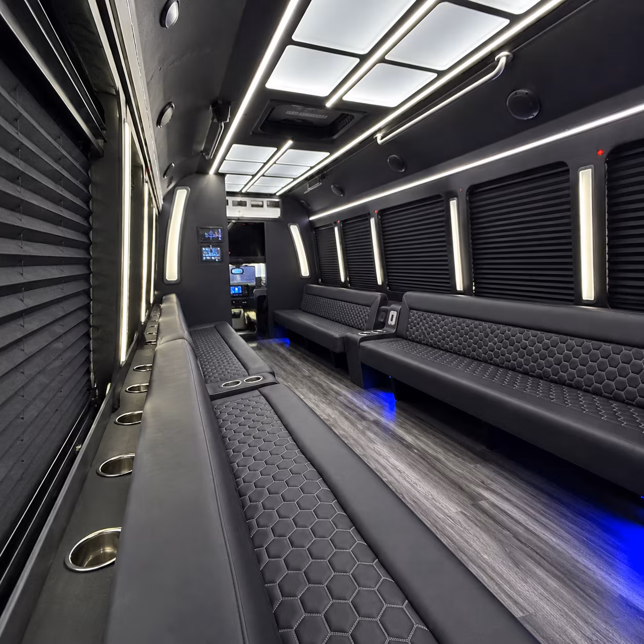 greensboro party bus inside