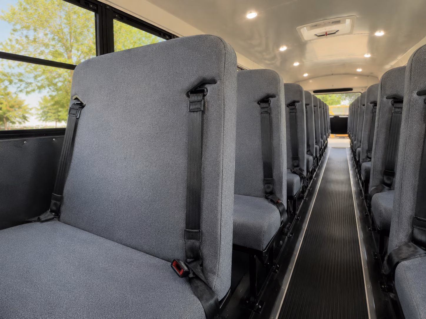greensboro religious group transportation onboard seating