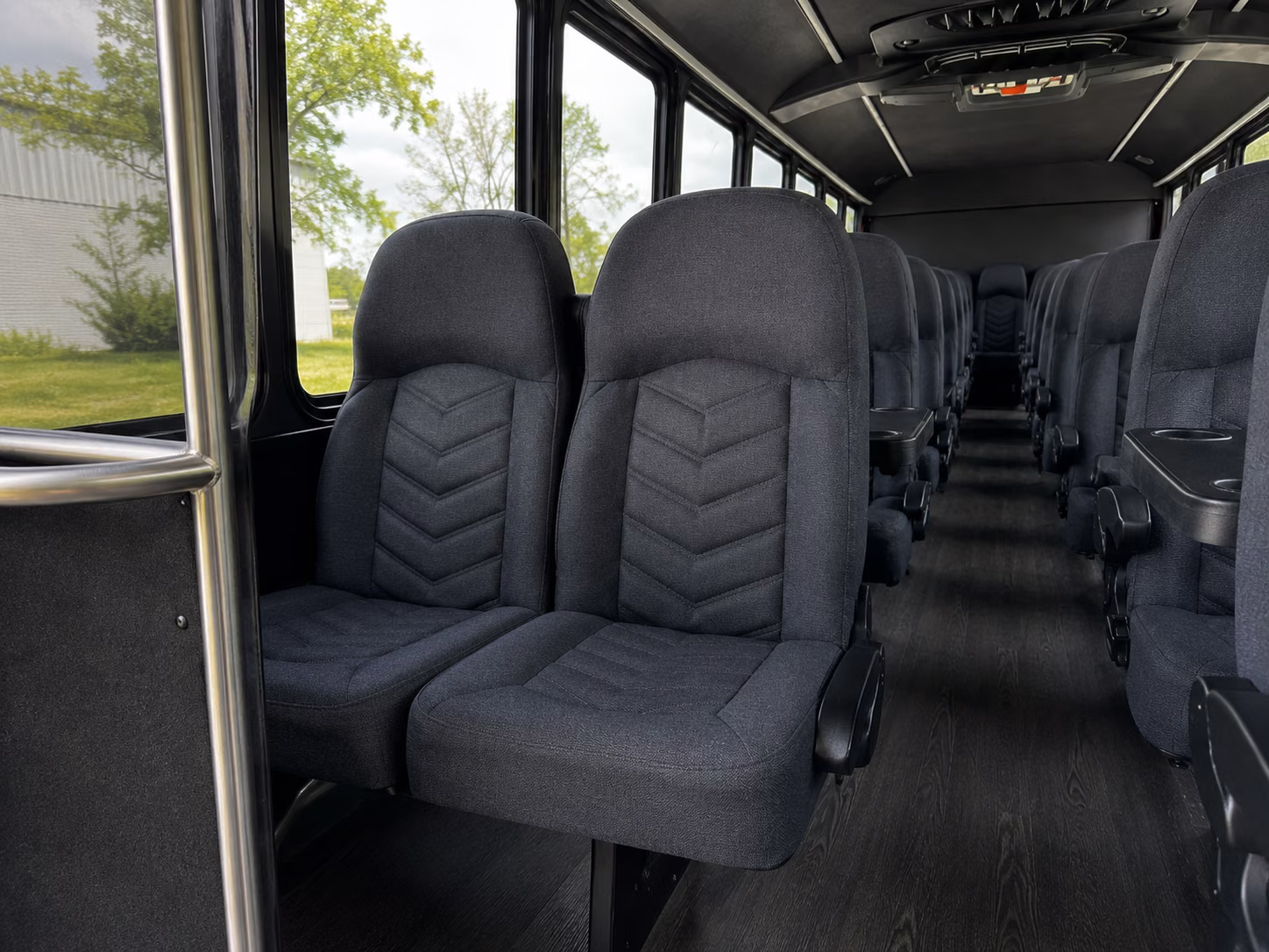 greensboro wedding transportation onboard seating