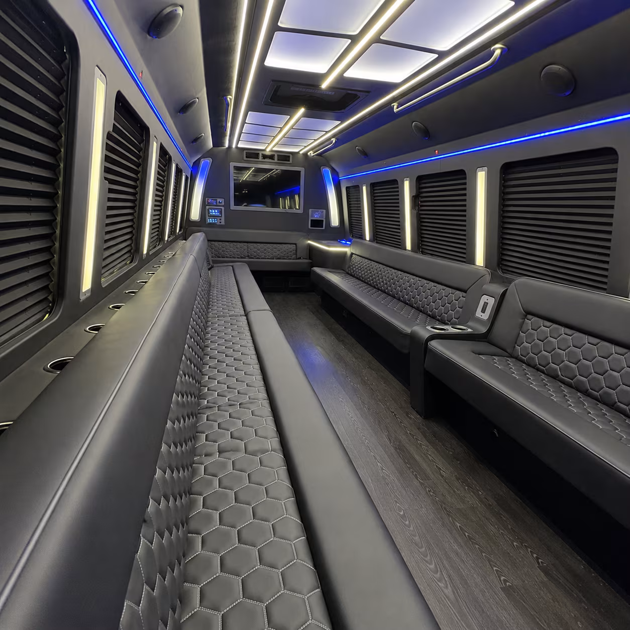 party buses for greensboro wedding parties and bridal squads