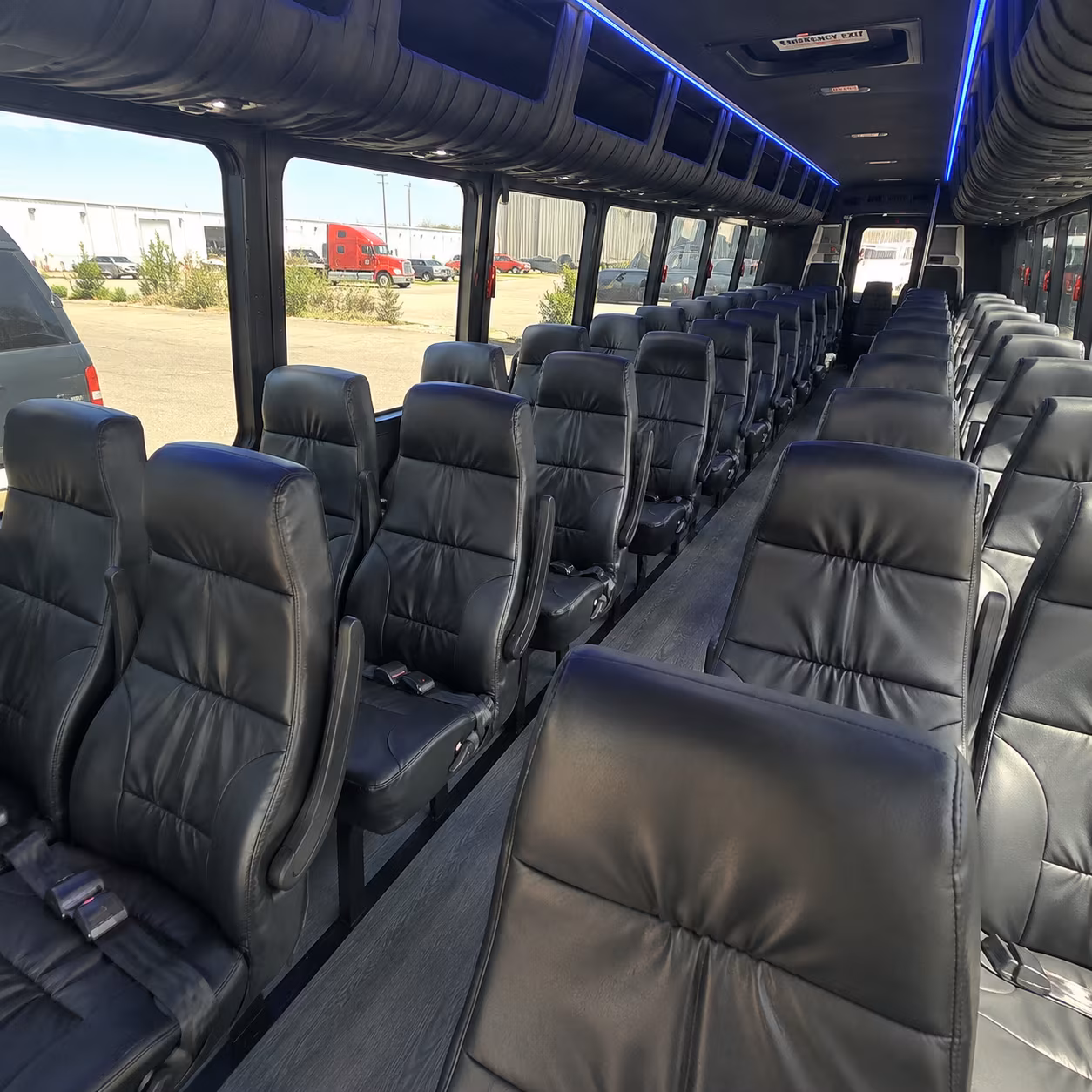 rehearsal dinner and day after brunch bus rentals in greensboro