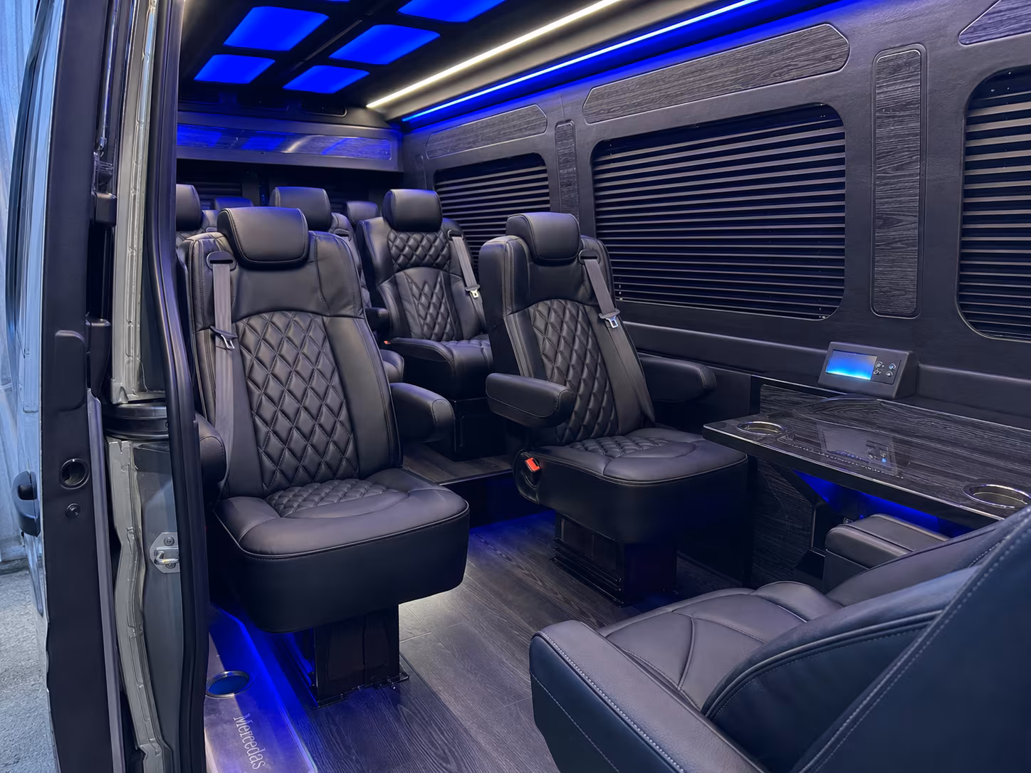 sprinter van transportation for groups and events across greensboro