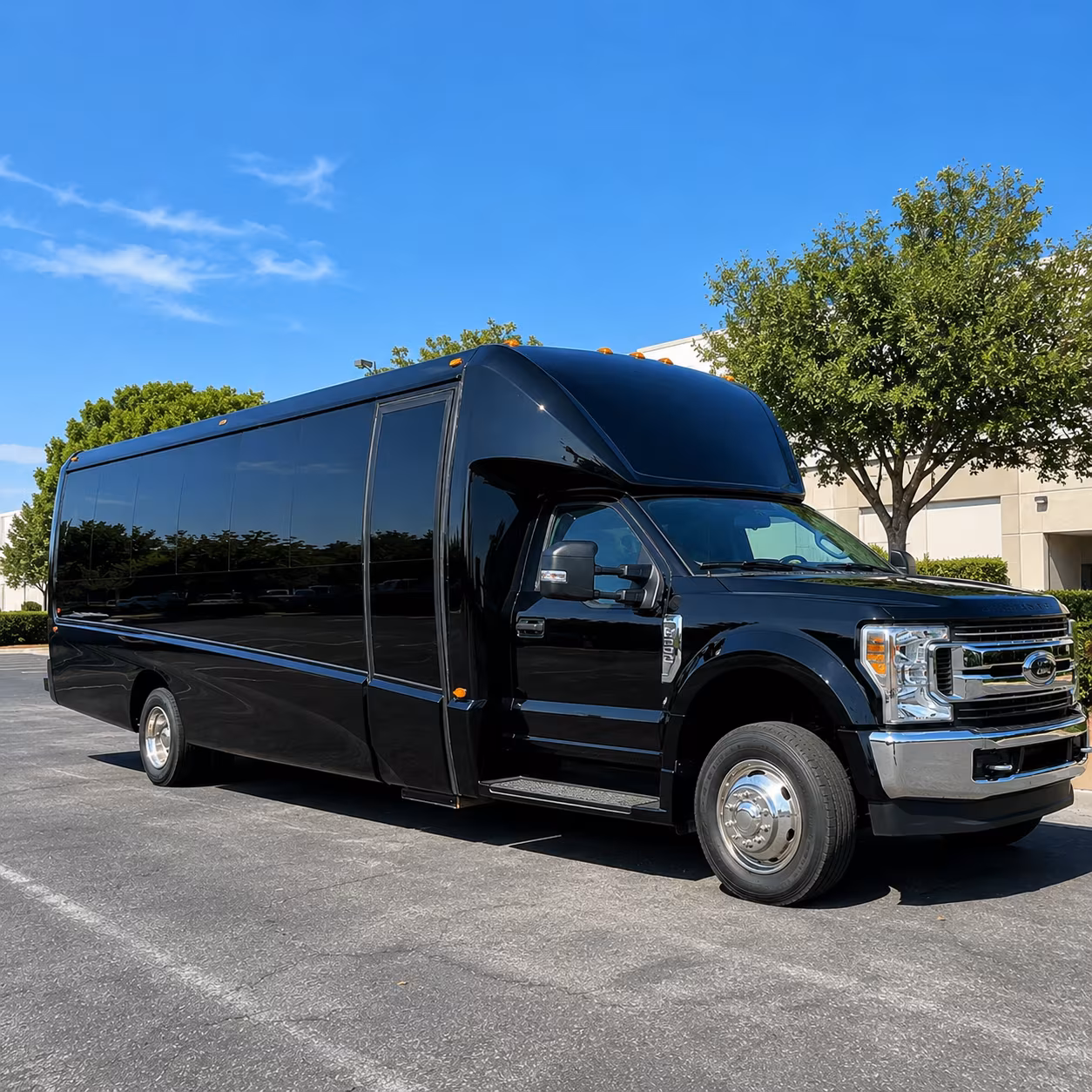 sprinter vans and limos for smaller greensboro prom groups