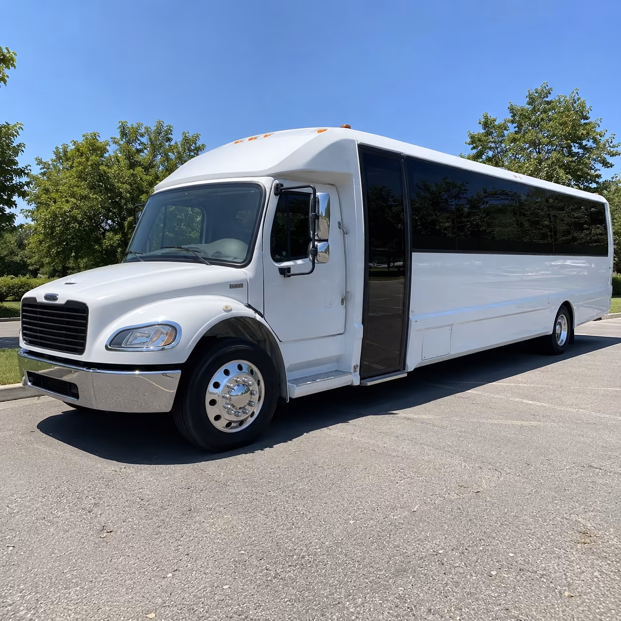 wedding shuttle buses serving greensboro venues
